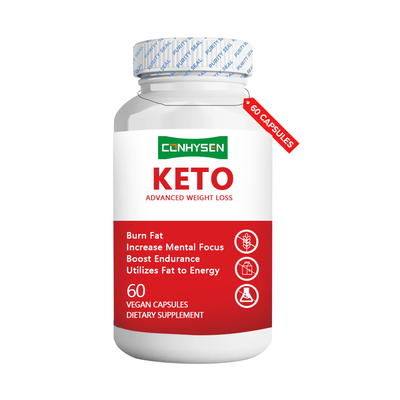 Nahrungsergänzungsmittel Hersteller KETO Kapseln Fortschrittliche Gewichtsabnahme Steigerung der mentalen Konzentration Vegane Kapseln