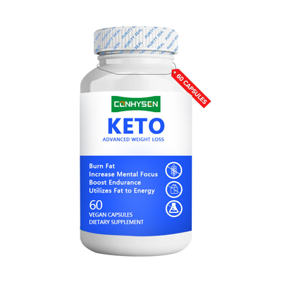 KETO Kapseln Fettverbrennungs-Ergänzungsmittel Steigert die Ausdauer mit proprietärer Keto-Mischung