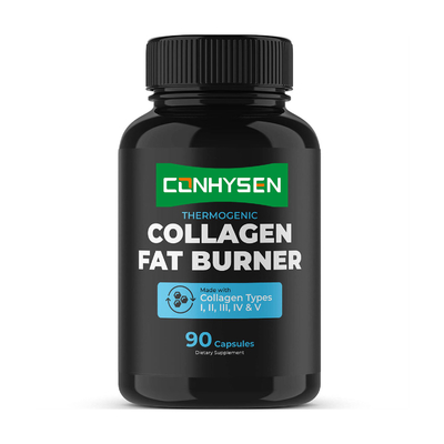 Custom Multi-Kollagen Peptide Kapseln Fettverbrenner Nahrungsergänzungsmittel Appetit-Suppressant Pille für Erwachsene Anti-Aging-Kollagen-Pillen