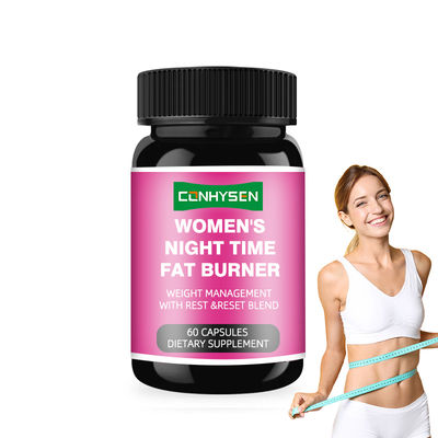 Fabrikversorgung Nacht-Fettverbrenner Kapseln für Frauen fördert Gewichtsmanagement mit Rest & Reset Mischung