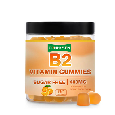 Premium Vitamin B2 Kaugummi mit CoQ10 steigert den Stoffwechsel, unterstützt das Nervensystem