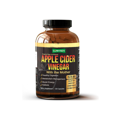 OEM-natürliche Gewichtsverlustkapseln und Apfelessigkapseln für Frauen unterstützen die Gewichtskontrolle