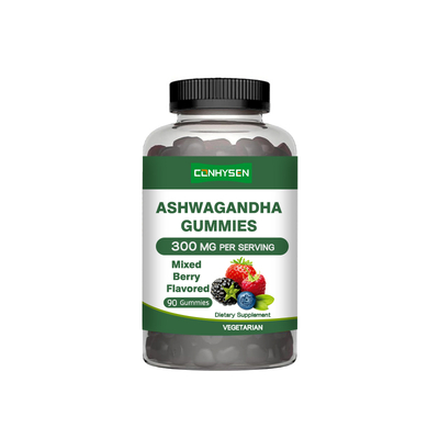 Ashwagandha Gummies mit KSM-66 Extrakt zur Unterstützung von Energie & Schlaf