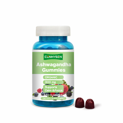 OEM Ashwagandha Gummis 300mg zur Stressbewältigung & Konzentration