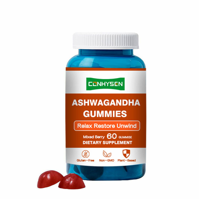 Ashwagandha Gummies für die kognitive Funktion 18 Monate Haltbarkeit