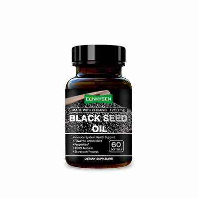Fabrik-direkte organische schwarze Samenöl Softgels unterstützen das Immunsystem