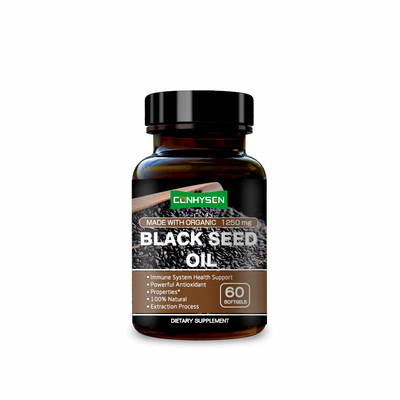 Großhandel Schwarze Samenöl Softgels Gesundes Gewicht Pflege Fabrik