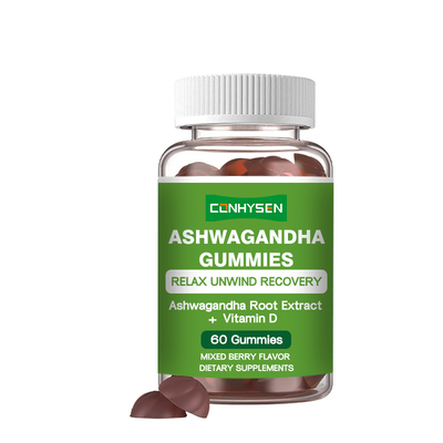 Großhandelspreis Ashwagandha Gummies Verbessern die Schlafqualität