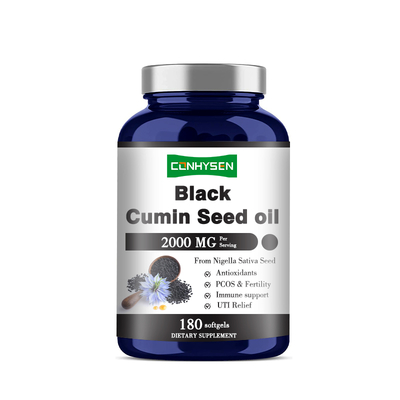 Custom Schwarzkümmelöl Softgels 500 mg zur Unterstützung des Immunsystems