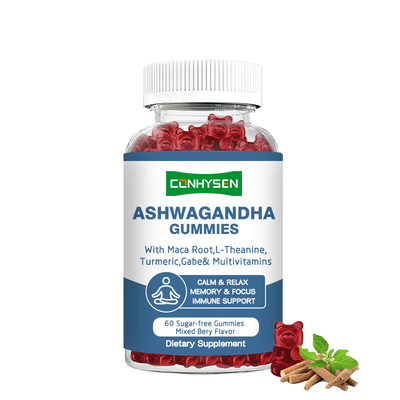 Großhandelspreis Ashwagandha Gummies Steigert Ausdauer