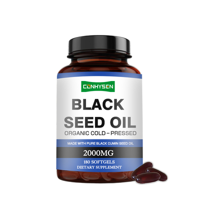 Schwarzkümmelöl Softgels 500mg mit Omega-3 6 9 für Wellness