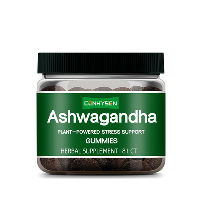 Großhandelspreis Ashwagandha Gummibärchen Reduzieren Müdigkeit, steigern die allgemeine Vitalität