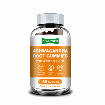 Großhandelspreis Ashwagandha Gummibärchen Stressbewältigung Cortisolregulierung