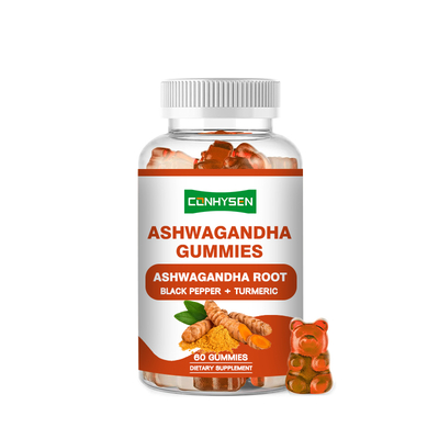 Lieferant Ashwagandha Gummibärchen stärken die Immunregulation und den Hormonhaushalt.