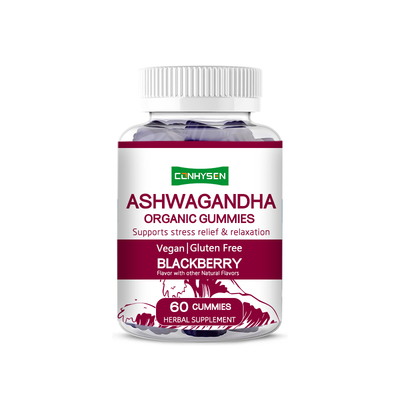 Ashwagandha Gummis für Schlaf 18 Monate Haltbarkeit