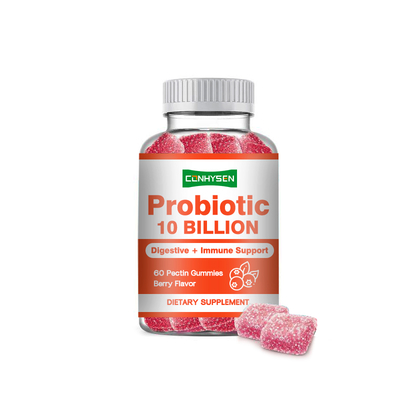 Lieferant Hersteller Probiotika Gummibärchen für Verdauungs- und Immununterstützung