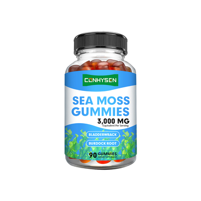 Fabrik Sea Moss Gummies Candy unterstützen gesunde Haare, Haut und Nägel Lieferant