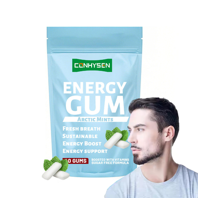 Maßgeschneiderte Verringerung der Müdigkeit Energieunterstützung Energie Gummi Tabletten Fabrik direkt