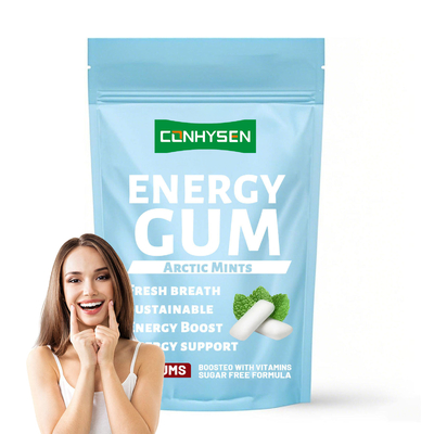 Nahrungsergänzungsmittel Hersteller helfen Karies vorzubeugen Energy Boost Energy Gum