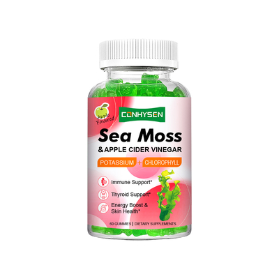 See-Moos & ACV Gummies Energie-Boost unterstützen die Hautgesundheit Fabrikversorgung