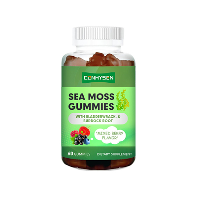 Gemischter Beerengeschmack Sea Moss Gummies Eigenmarke Fördern Knochen- und Gelenkgesundheit