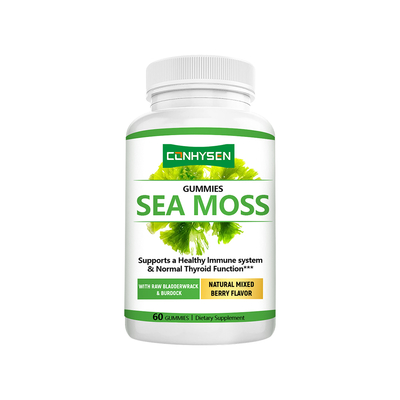 Großhandel Custom Irish Sea Moss Gummies Lieferant Support Reinigung und Entgiftung