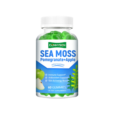Lieferant 10-in-1 Formel Sea Moss Gummies Premium Custom Boost Glatte Haut