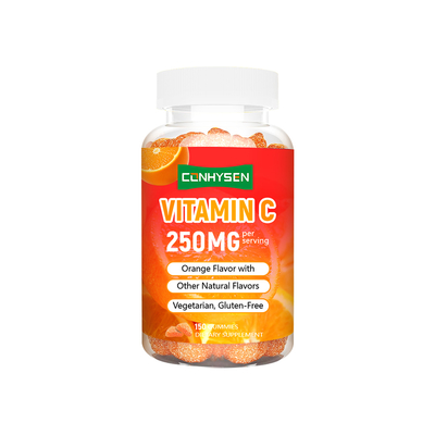 Herstellerangepasste Vitamin C Gummibärchen 250mg zur Unterstützung des Immunsystems