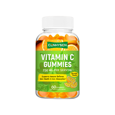 Vitamin C Gummies Natürliche Orange Geschmack Fabrik Großhandel Herz Energie Unterstützung