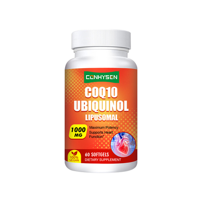 COQ10 Ubiquinol Softgels 1000mg unterstützen die Herzfunktion OEM/ODM-Anpassung
