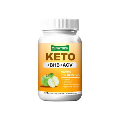 Keto-Kapseln mit BHB ACV 1600mg Direkt vom Hersteller Verdauung Immunsystem Unterstützung