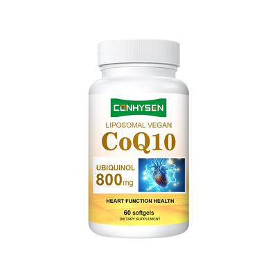 Liposomal CoQ10 Softgels Lieferant Mahlzeiten Gesundes Herz Gehirnfunktion