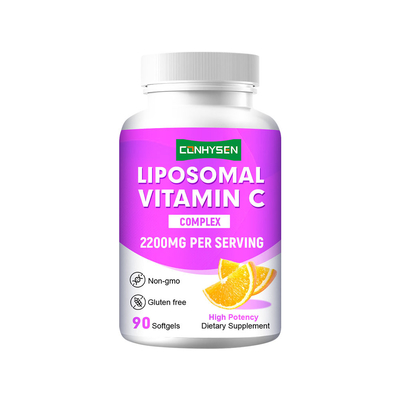 Lieferant Fabrik Entzündungsunterstützung Liposomal Vitamin C 2200mg Softgels