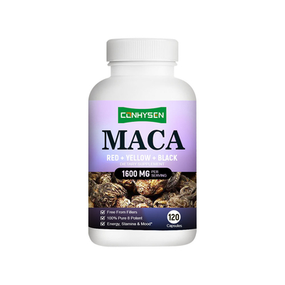 Premium Custom Support Hormonhaushalt Bio Maca Kapseln Lieferant