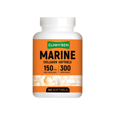 Marine Collagen Softgels unterstützen die Gesundheit von Haaren, Haut und Nägeln OEM/ODM Custom