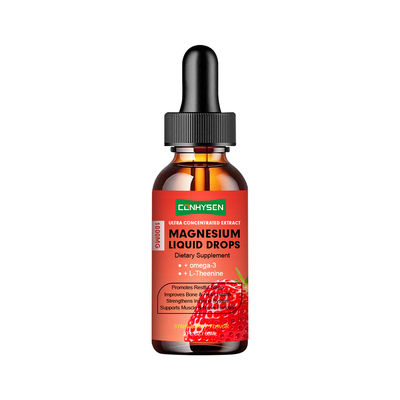 Magnesium Liquid Drops Vitamin B Complex for Stress Relief Sleep Wholesale Custom