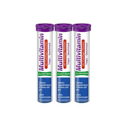 Multivitamin Efferveszente Tabletten fördern gesunde Haare und Nägel