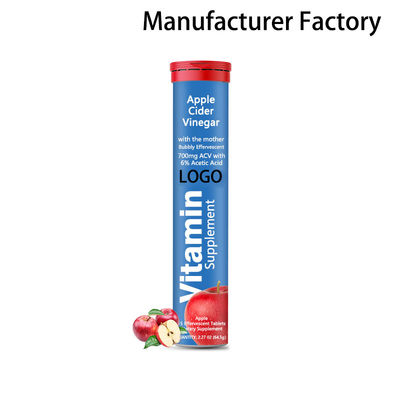 Fabrik Großhandel Apfelessig Brausetabletten Schlankheitsprodukte